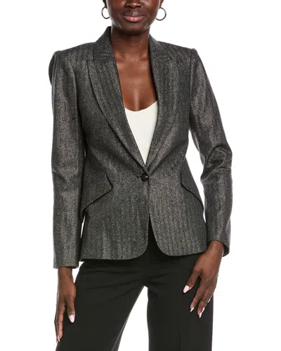 L AGENCE L'AGENCE CHAMBERLAIN WOOL-BLEND BLAZER