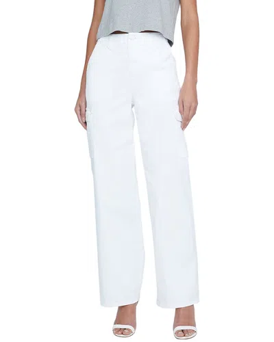 L Agence L'agence Channing High-rise Trek Trouser In White