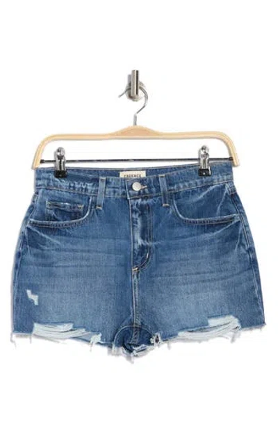 L Agence L'agence Clark High Waist Denim Shorts