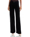 L Agence Blaine Crop Stovepipe Wide Leg In Noir