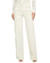 L Agence Ren Metallic Knit Flare Pants