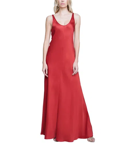 L AGENCE L'AGENCE CLEA SCOOP NECK SLIP DRESS