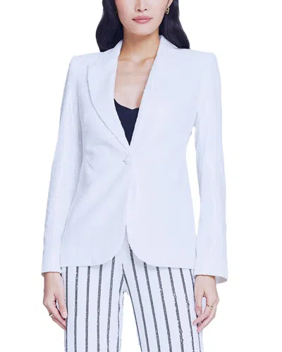 L Agence L'agence Clementine Blazer In White