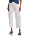 L Agence L'agence Cody High Rise Rodeo Jeans In Blanc