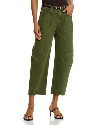 L Agence L'agence Cody High Rise Rodeo Jeans In Brigade In Brown