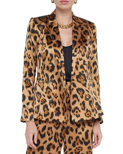 L AGENCE L'AGENCE COLIN DOUBLE BREASTED BLAZER