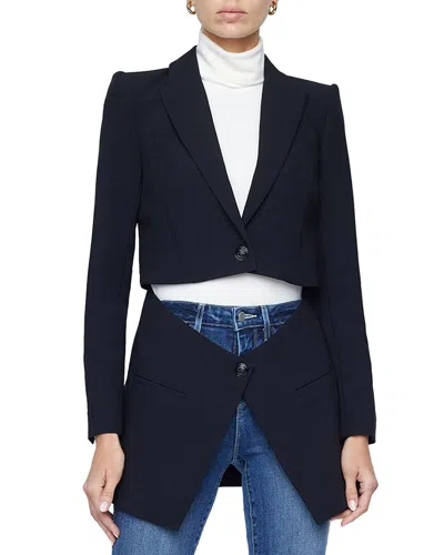 L'AGENCE L'AGENCE CORA DETACHABLE BOTTOM BLAZER