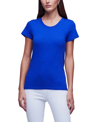 L Agence L'agence Cory T-shirt In Blue