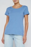 L Agence L'agence Cory Tee In Harbor Blue