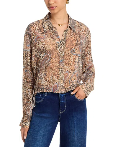 L'AGENCE L'AGENCE COSETTE CROP SHIRT