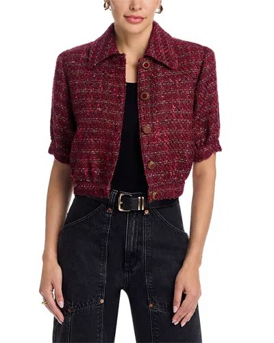L AGENCE L'AGENCE COVE SHORT SLEEVE CROPPED JACKET