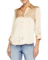 L'agence Women's Dani Three-quarter Sleeve Silk Blouse