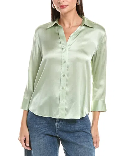 L'AGENCE L'AGENCE DANI 3/4 SLEEVE SILK BLOUSE