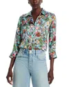 L Agence Dani Silk Blouse