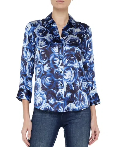 L Agence L'agence Dani Silk Blouse
