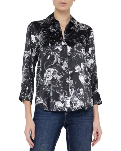 L Agence L'agence Dani Silk Blouse