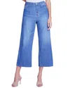 L Agence Danica High Rise Cropped Wide Leg Jean In Reno