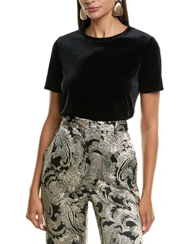 L Agence L'agence Donna T-shirt In Black