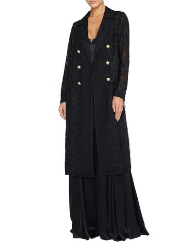 L Agence L'agence Dottie Duster In Black