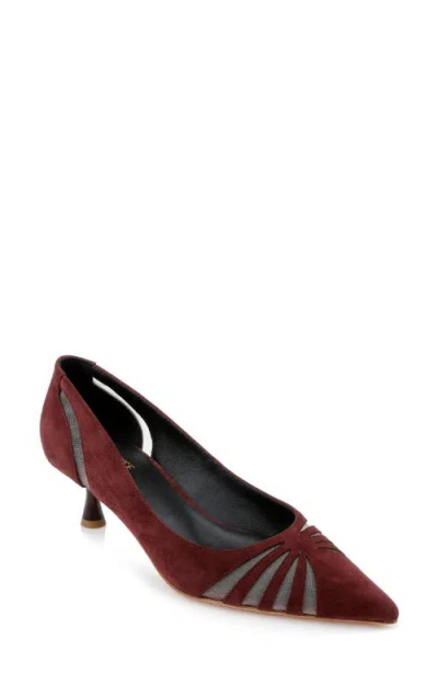 L AGENCE L'AGENCE EGLANTINE KITTEN HEEL PUMP