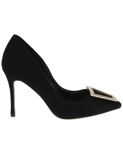 L Agence L'agence Elea Suede Pump In Black