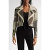 L Agence Kya Embellished Jacket In Multi