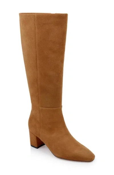 L Agence L'agence Eugenie Knee High Boot In Biscotti