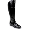 L'agence Eulalie Ii Knee High Boot In Black Leather