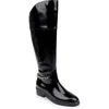 L'agence Eulalie Ii Knee High Boot In Black Leather