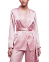 L Agence L'agence Everly Silk Blazer