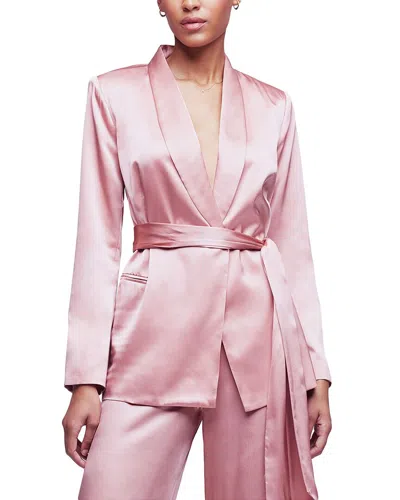 L Agence L'agence Everly Silk Blazer