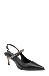 L AGENCE L'AGENCE GEORGINE SLINGBACK POINTED TOE MARY JANE PUMP