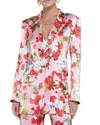 L Agence Gwyneth Floral Boyfriend Blazer In Multi