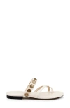 L Agence Hanna Sandals Ecru In Ecru