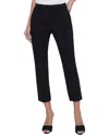 L Agence L'agence Nevia Low-rise Slouch Straight Noir Jean In Black