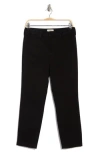 L Agence L'agence Harlow High Waist Slim Fit Trouser Pants In Noir
