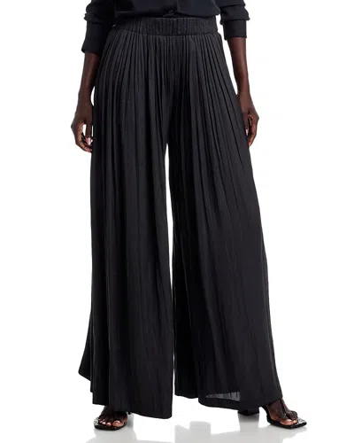 L Agence L'agence Haylo Wide Leg Pants In Black