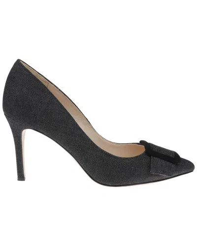 L Agence L'agence Helene Denim Pump
