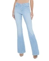 L Agence Sneeki Low Rise Straight Leg Sneaker Jeans In Olympia In Olympia