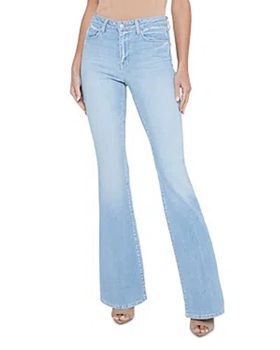 L Agence High Rise Flared Jeans In Olympia