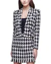 L Agence L'agence Inez Cropped Blazer In Brown