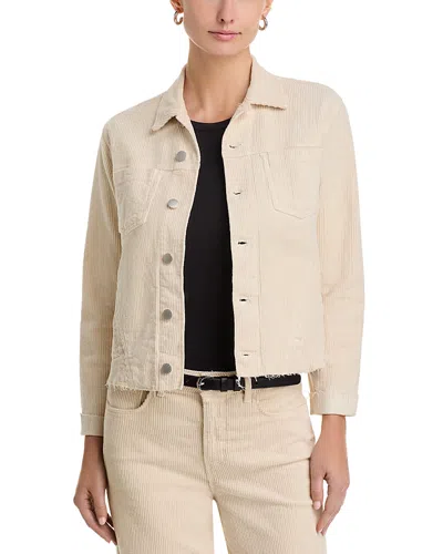 L Agence L'agence Janelle Corduroy Jacket In Neutral