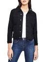 L AGENCE L'AGENCE JANELLE SLIM-FIT RAW DENIM JACKET