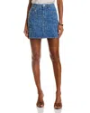 L Agence L'agence Jolene Mini Skirt In Everson