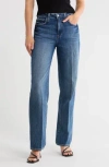 L Agence L'agence Jones Ultra High Waist Jeans In Blue