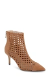 L Agence L'agence Josefine Open Weave Bootie In Sand