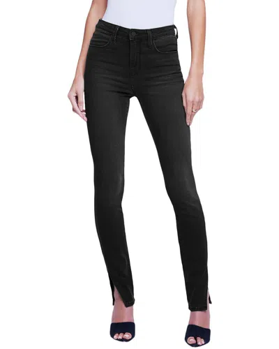L Agence L'agence Josie High-rise Skinny Jean In Black
