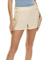 L Agence L'agence Jude Linen Short In Gray