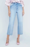 L Agence June Ultra High-rise Crop Stovepipe Jeans In Palisade