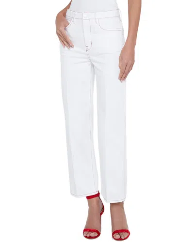 L Agence L'agence June Ultra High-rise Crop Stovepipe Kiss Jean